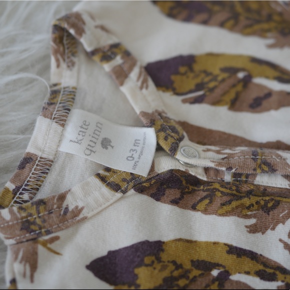 Kate Quinn feathers footie jammies - Picture 2 of 4